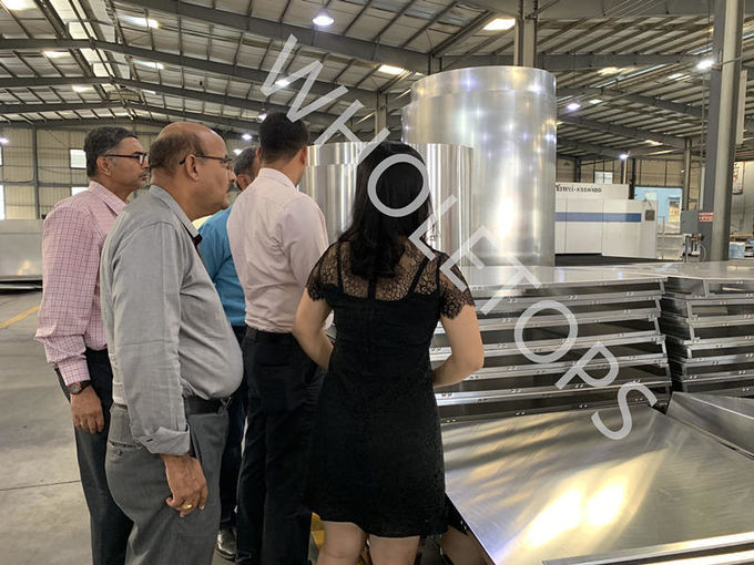 ISO SGS Certificate PVDF Coated Aluminium Sheets 600mm-1400mm Width