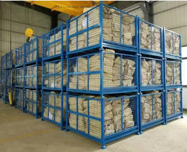 Customizable Portable Stacking Rack With 4 Caster Wheels 50mm Posts And 1000kg Load Capacity