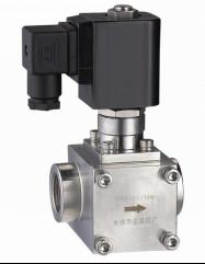 China Normally Open NO High Pressure Gas Solenoid Valve , 3/8＂Electromagnetic Solenoid Valve on sale