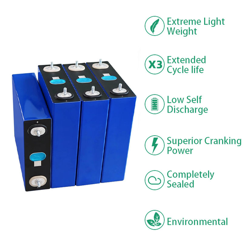 EVE 1.98kg 105AH 3.2 V LiFePO4 Prismatic Battery Cell A Grade For Solar Energy