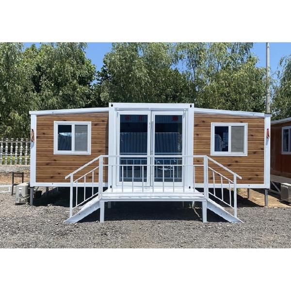 Wooden Houses in Customized Color EU Prefabricated 20ft Three Bedroom Expansion