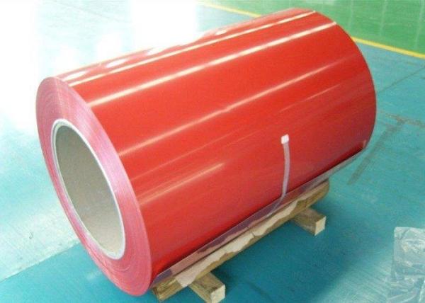 Self Cleaning Prepainted Galvanized Steel Sheet / PPGI Steel Plate Width 914mm -