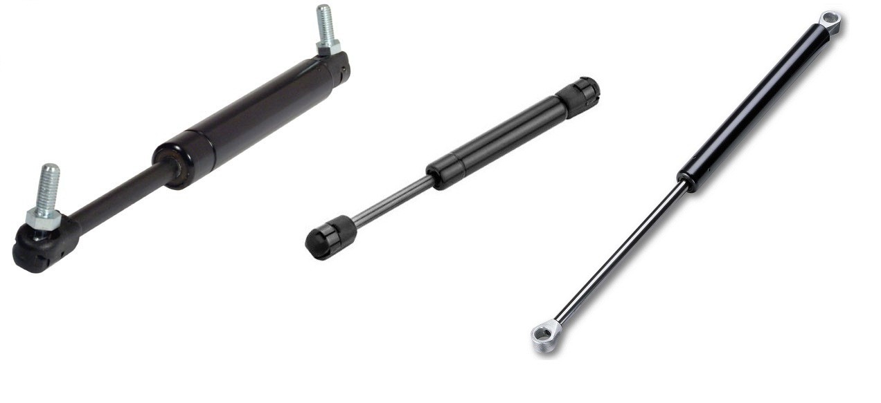 Steel Compression Gas Springs For Clamshell Fast-food Cabinet