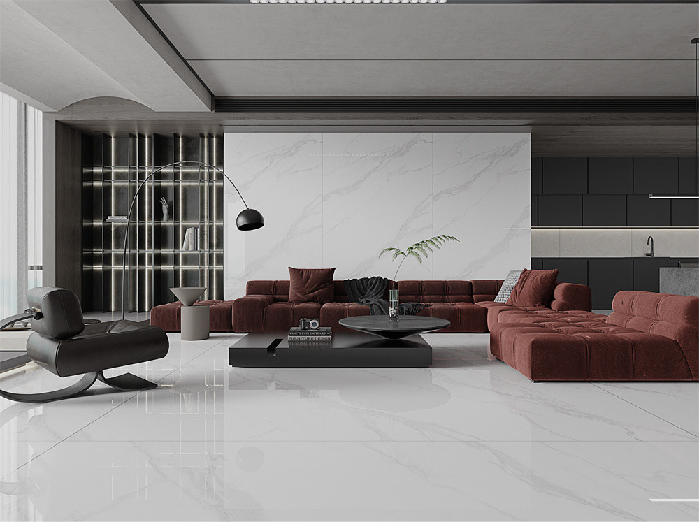 Outdoor Tiles Exterior Floor Polished Big Slabs For Shopping Mall And Vintage Tiles 1420x2700mm Porcelain Sintered Stone Slab For Bathroom