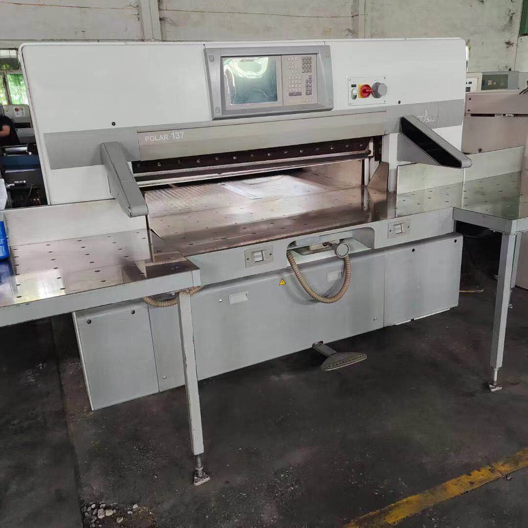 NO Computerized Polar 137EMC Paper Cutting Machine for Energy Mining Applications