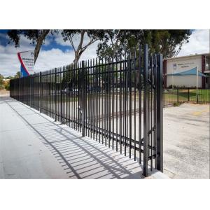 Welding / Assembling Garrison Fence Panels Crimped Spear Pressed Fence