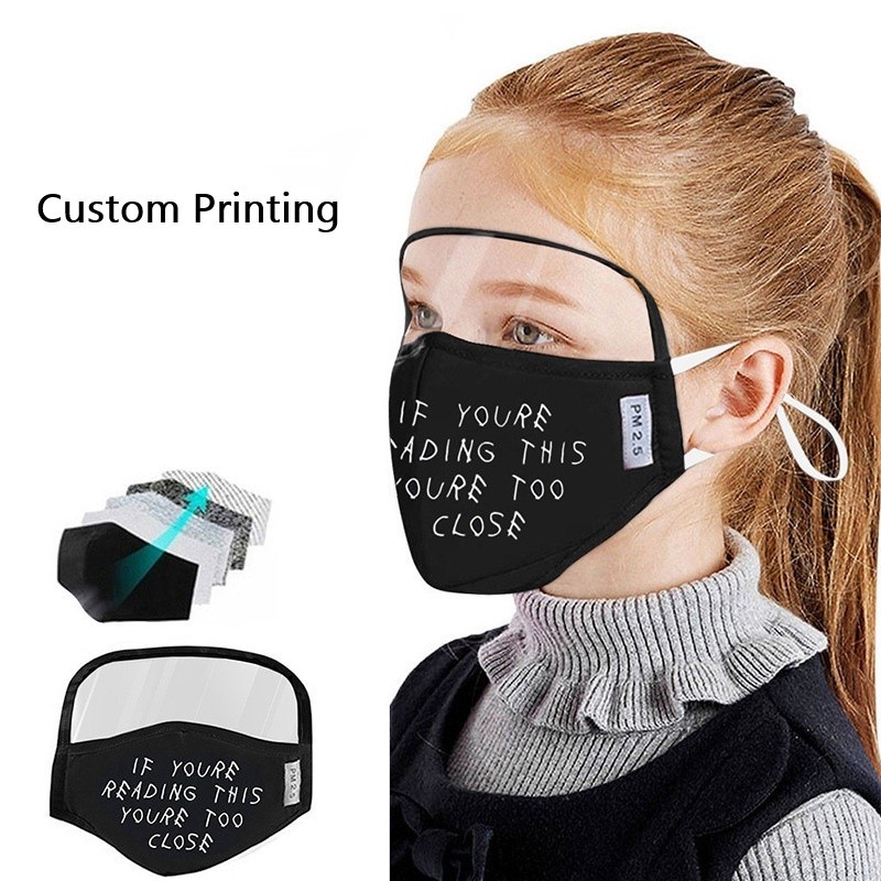 2020 new cotton face mask with Goggles
