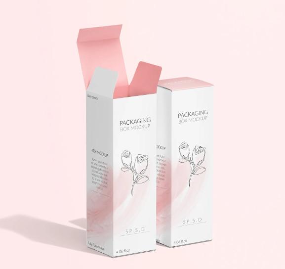 Custom Exquisite Packaging Small Paper Box And Logo Printing Box For Skin Care