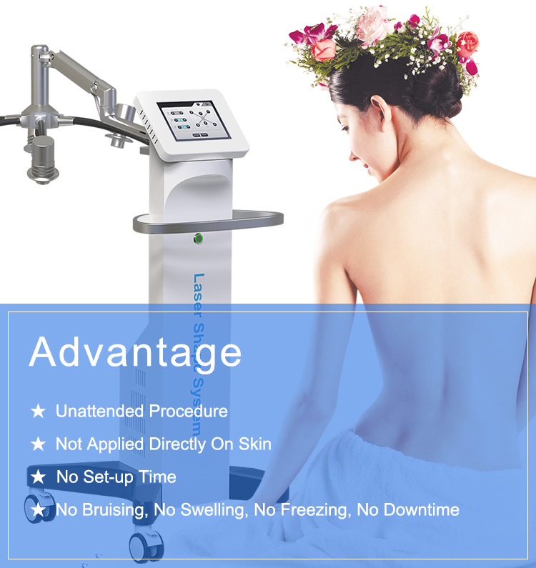 6D Lipo Laser Body Contouring Slimming Machine Aiming Light 532nm 635nm Green Red Light Fat Burning