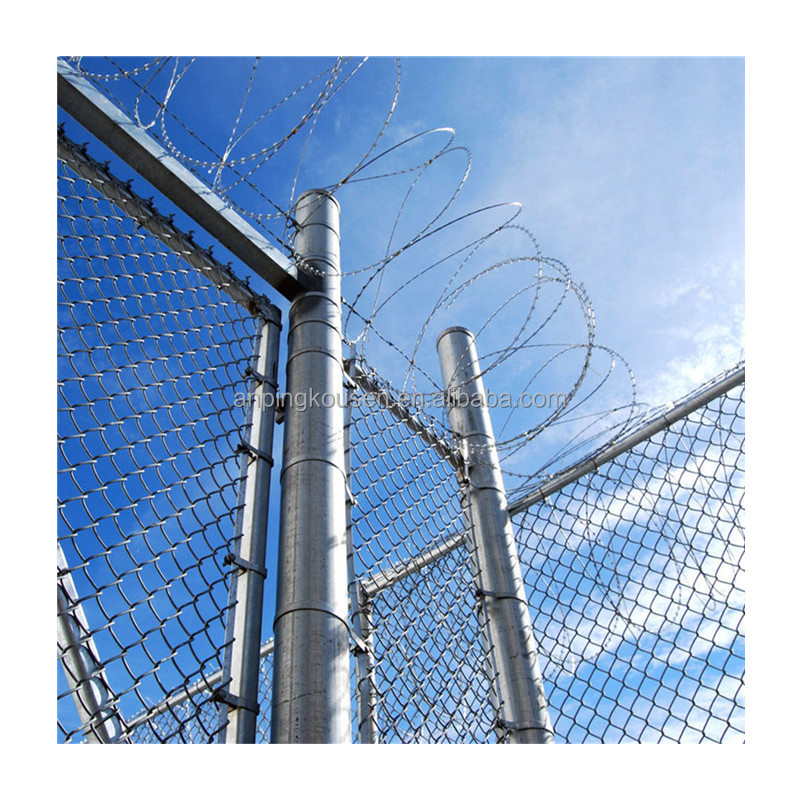 Galvanized Defence Barriers 2x1x1 Flood Protection Barrier Bastion Wall Square Hole
