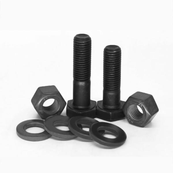 High Precision M9 M10 M38 M42 M50 M72 Black Oxide Carbon Steel Hex Bolts DIN