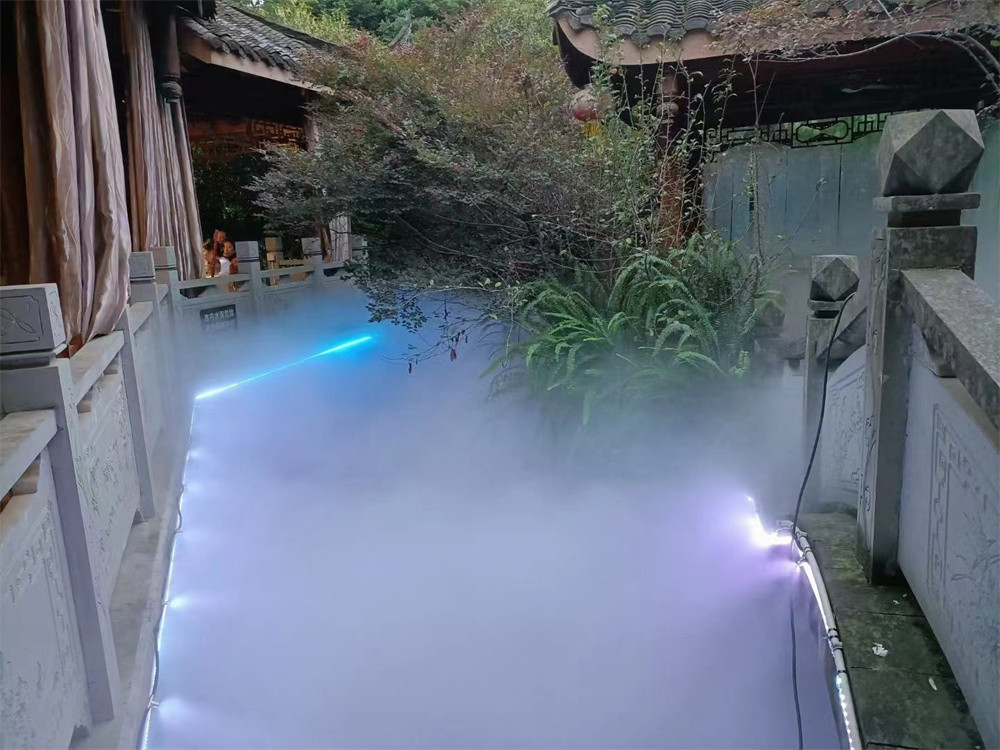 High Pressure Water Cooling Fogging Misting System Waterproof 70bar 4L/Min For Textile Industry
