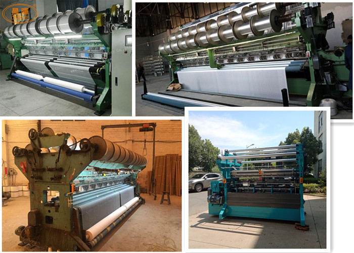 Pe / Pp Mono Shade Net Making Machine 3~7.5KW For Knitting Agro Net