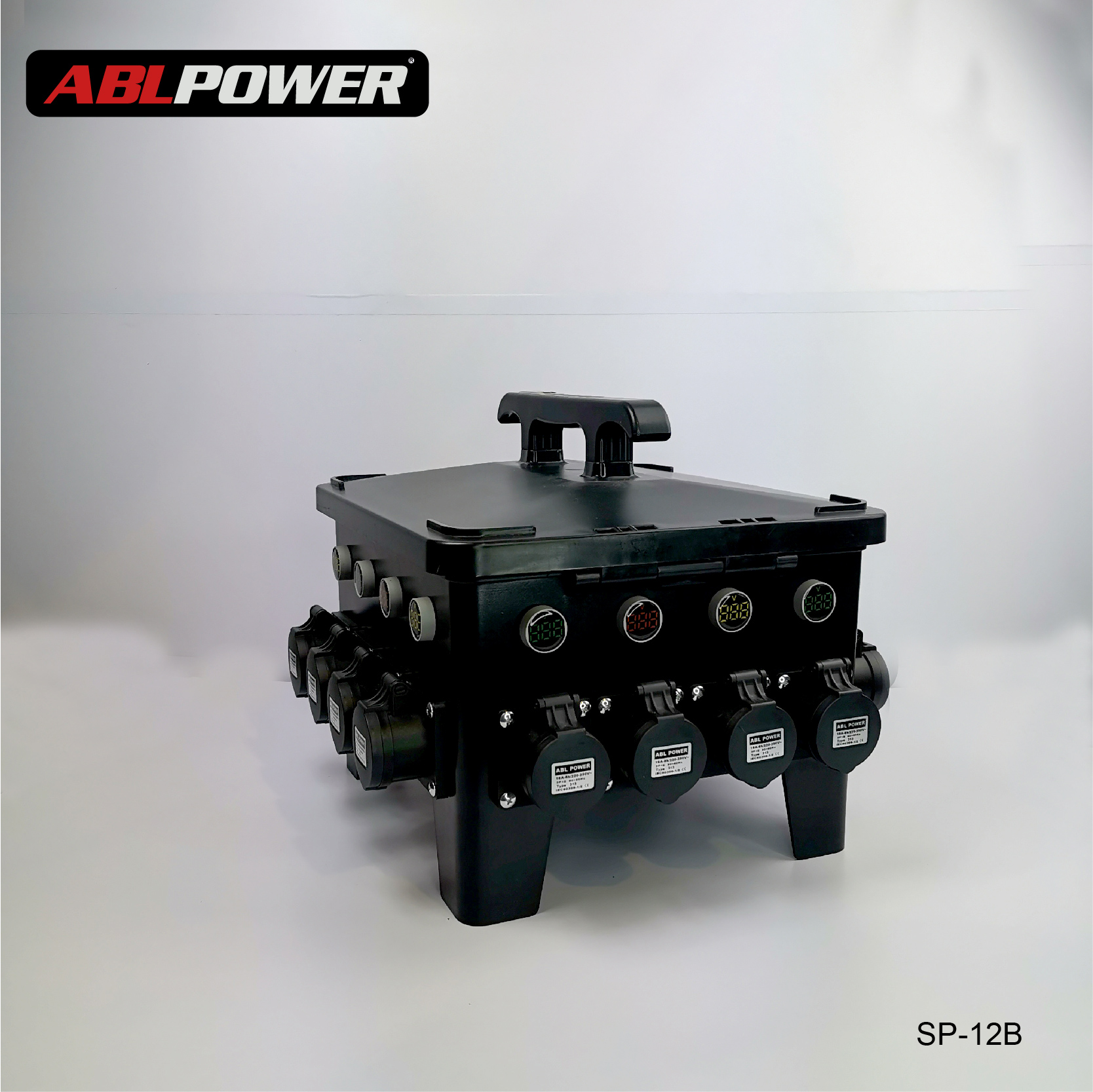 Waterproof DZ47 12 Channels Outdoor Power Box Weatherproof