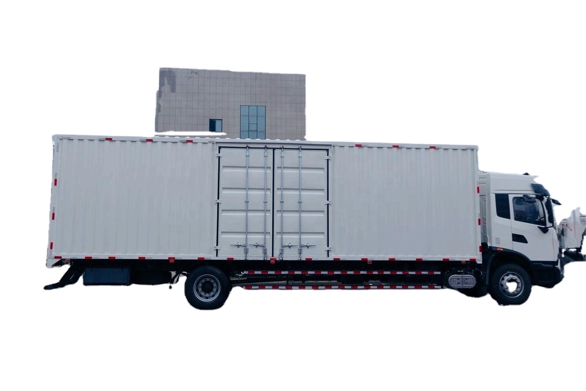 18 Ton Lorry Box Trucks Cargo Truck With 10120kg Payload And Van Cargo Tank Type