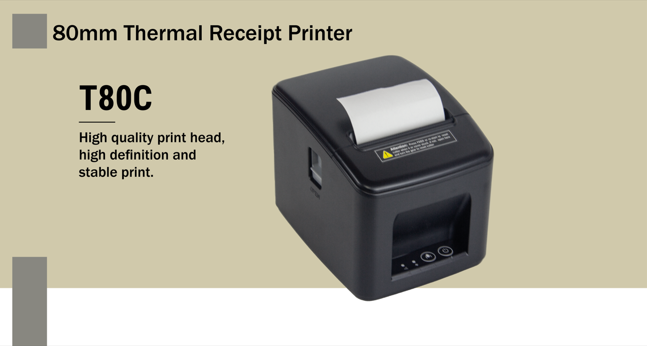 ESC/POS Instruction Set High Speed Thermal Receipt Printer for Retail and Restaurant