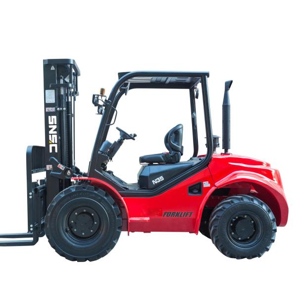 Quality 3.5t Diesel Forklift with 3000-7000mm Lift Height for sale