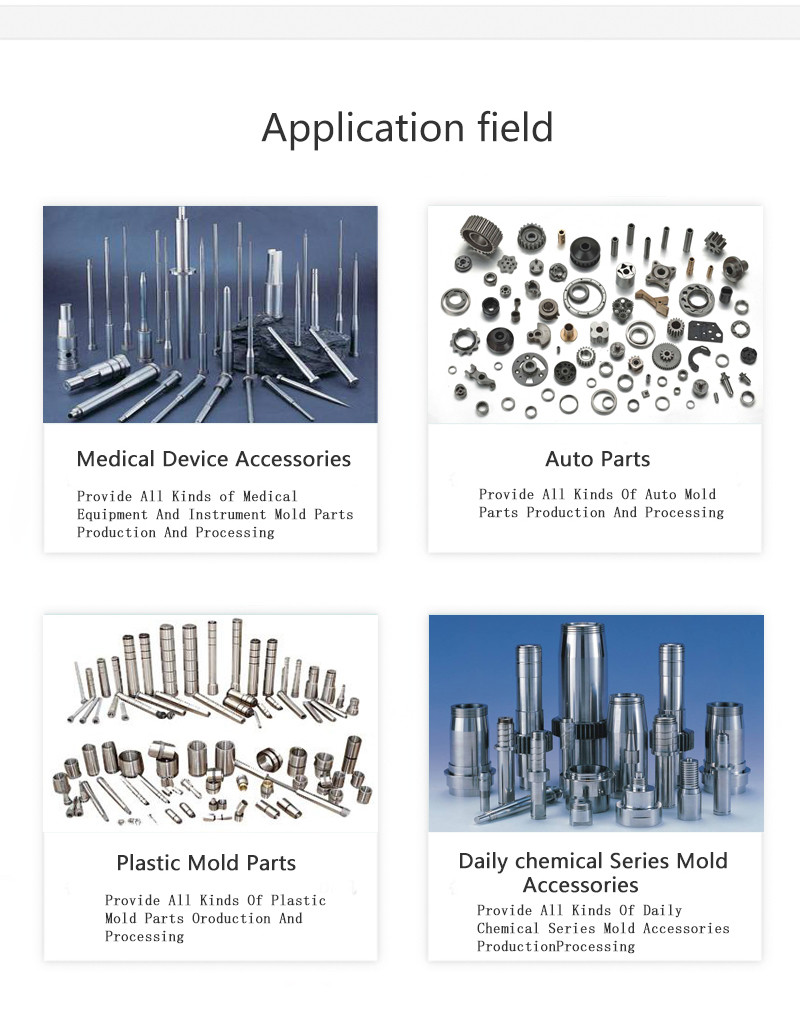 TiN Medical Precision Mould Parts Multifunctional For Plastic Mould