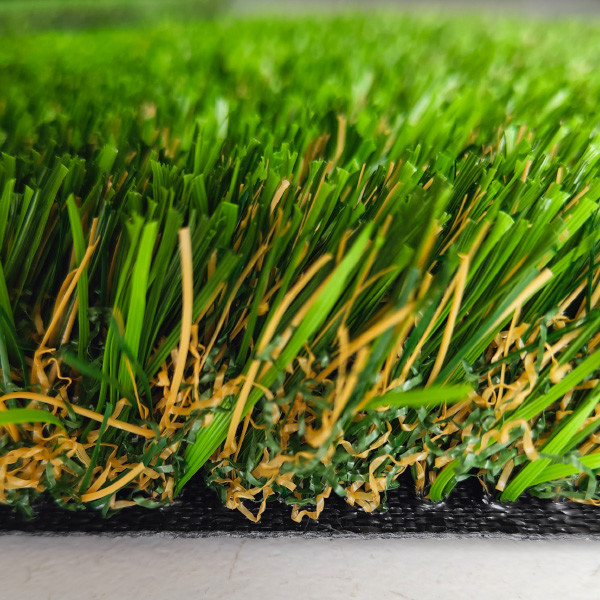 Multi Color Blended 38mm Non Infill Artificial Grass High Density Anti Abrasion Used In Any Occasions