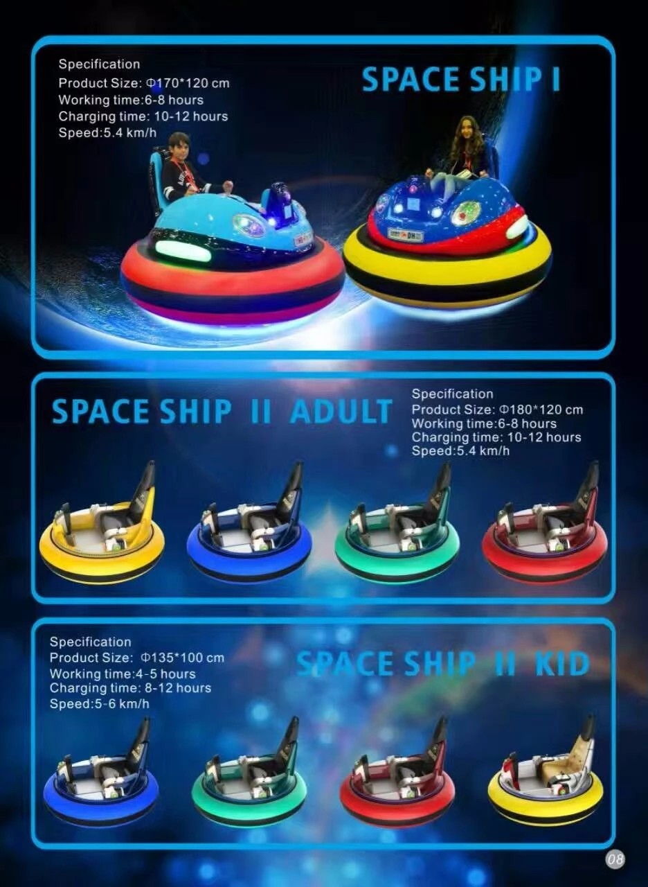 American Standard Adult Bumper Cars With Remote Control Operated