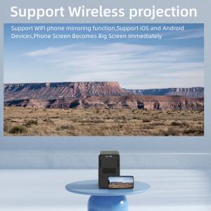 F6 Smart Mini Portable Projector Full HD Auto Focus 4K Android Smart Projector