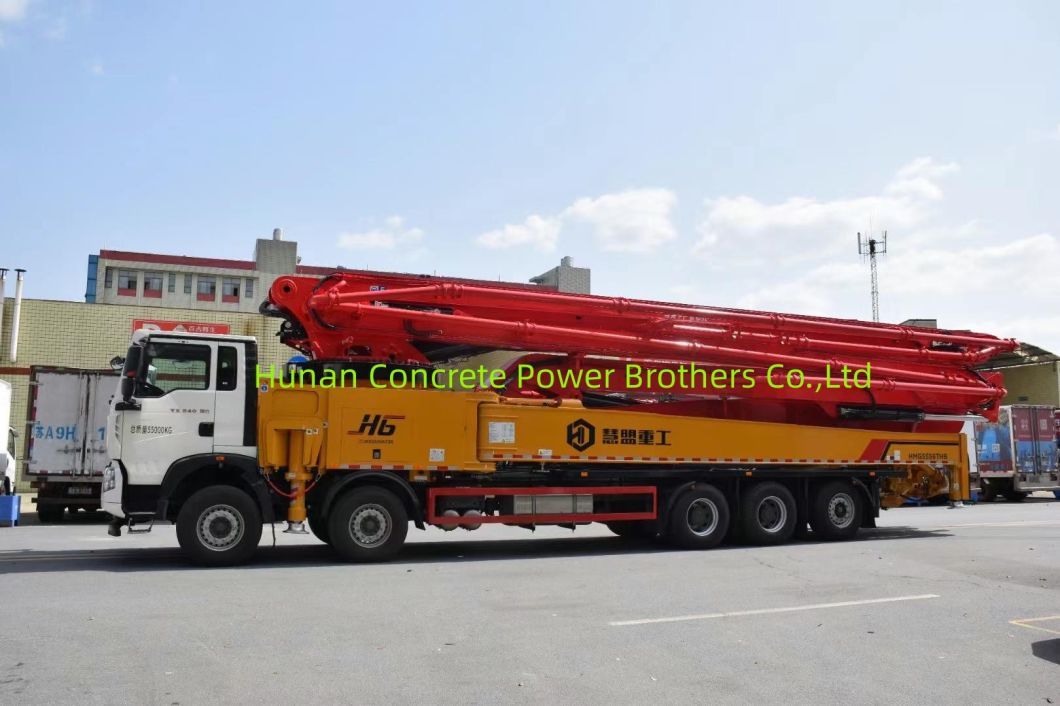 New 75m Concrete Pump Truck Truck Mounted Pump