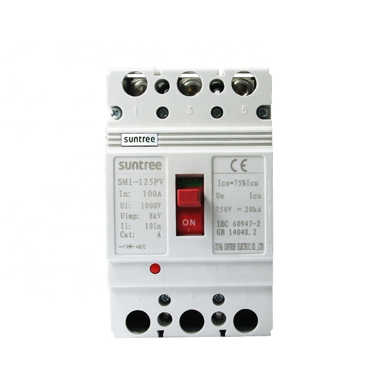  630 Amp 3 Phase 750V DC Mould Circuit Breaker Manufactures