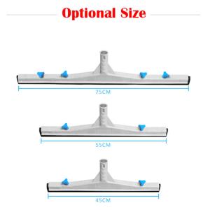 Aluminum Handle Janitorial Cleaning Tools Double Foam Squeegee