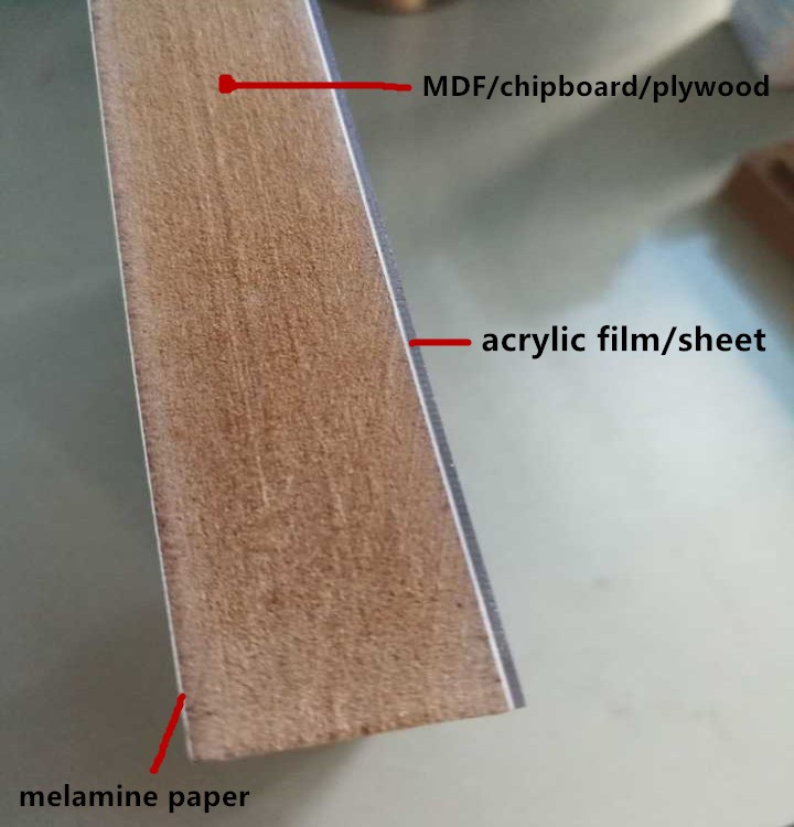 good quality sparkle silver acrylic mdf panel for kitchen furniture