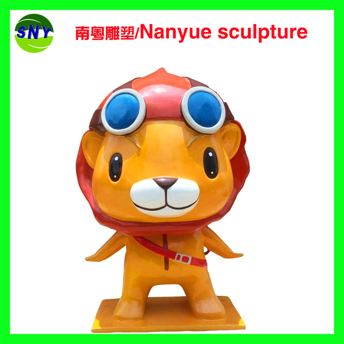Outddor Garden sculptures statues cartoon character cute sulf boy life size statue