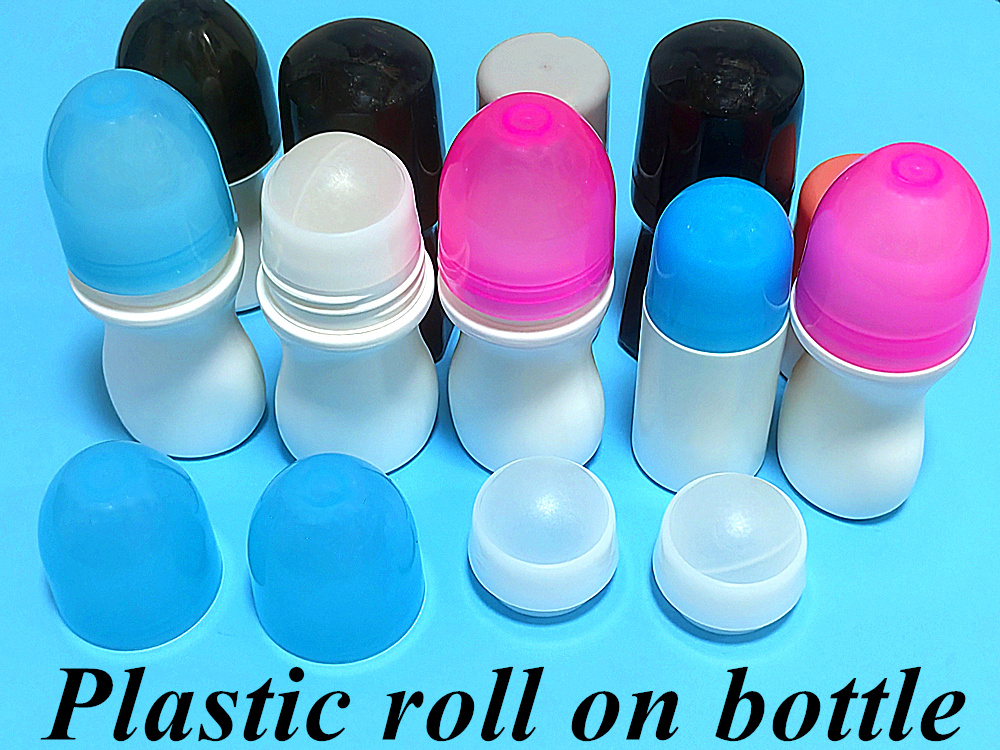 Hot Sale Wholesale Cheap Empty Round White Perfume HDPE Plastic Roller on Bottles for Essential Oil