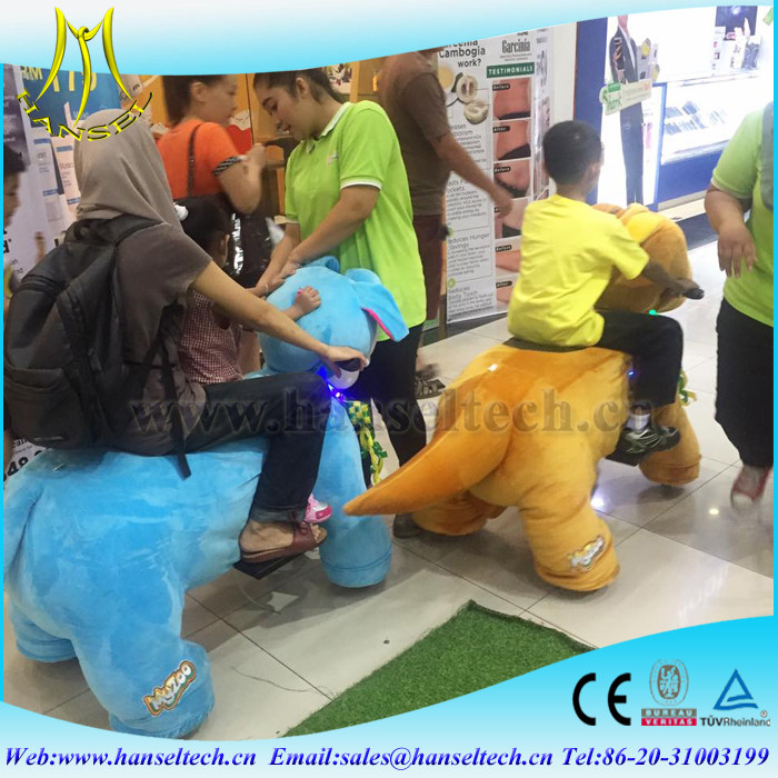 Hansel coin operated horse rides for sale and mall ride on animals