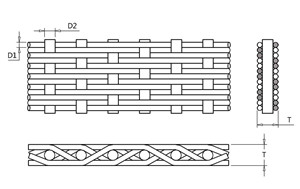 Round Shape Filter Disc, Mainly With Stainless Steel Mesh, 10mm-1.2m Size