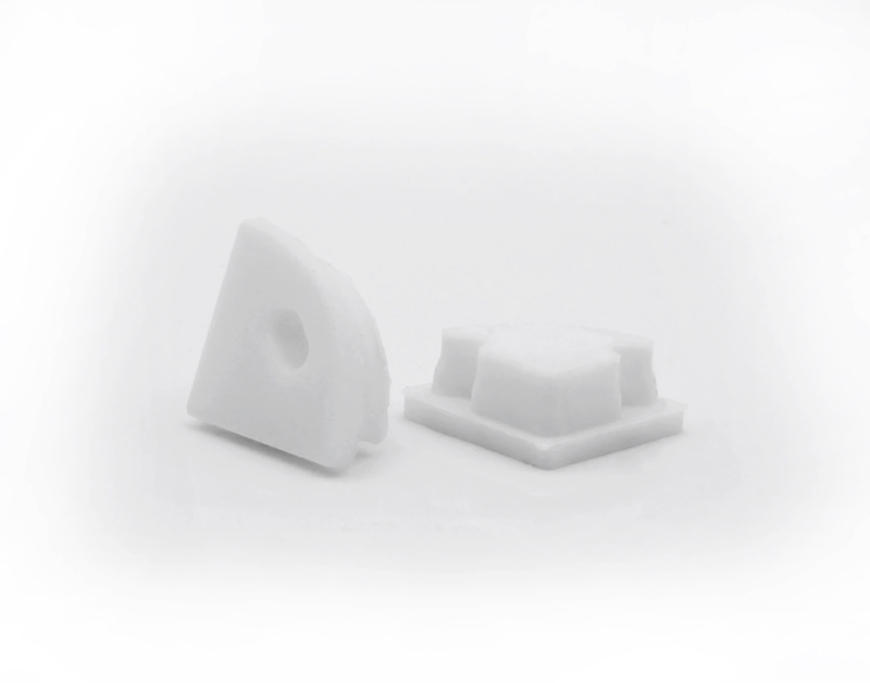 90 degree wall Corner waterproof led profile for led strip light