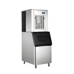  Large Capcity Nugget Ice Machine, Modular Type Nugget Chewable Ice Machine with Ice Bin for Commercial Use Manufactures