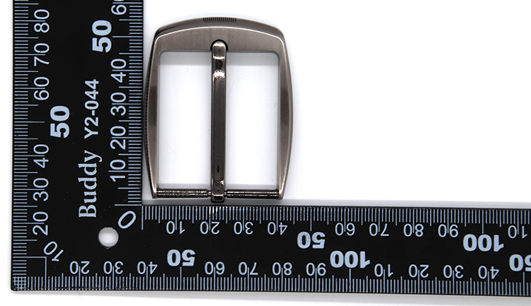 Fashion Silver 35mm Pin Belt Buckles Zinc Alloy With Long Using Time