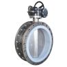 Buy cheap Split Body Flange Butterfly Valve Concentric Butterfly Valve RPTFE Seat from wholesalers