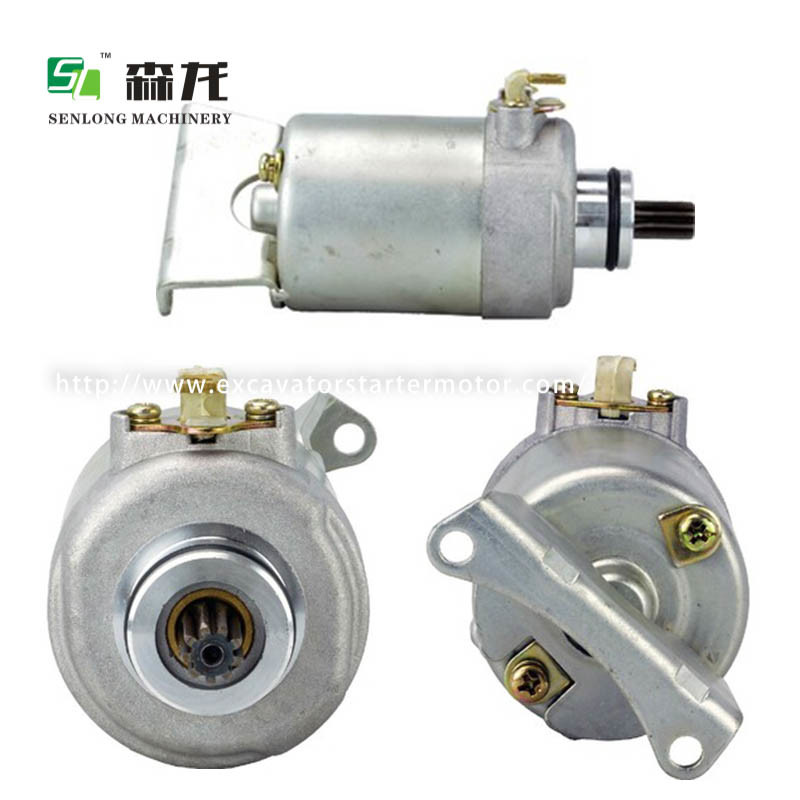 12V 9T Starter for 185cc 12V Kawasaki KLF185 Bayou 1985-1988 21163-1076 18693 21163-1076 18693