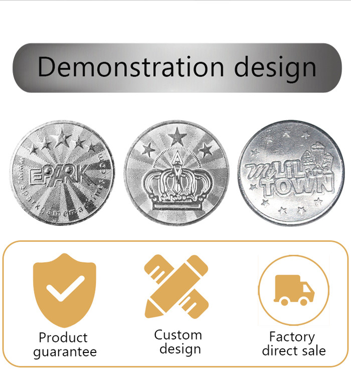 Stainless Steel Token Coin Operated Arcade Machines