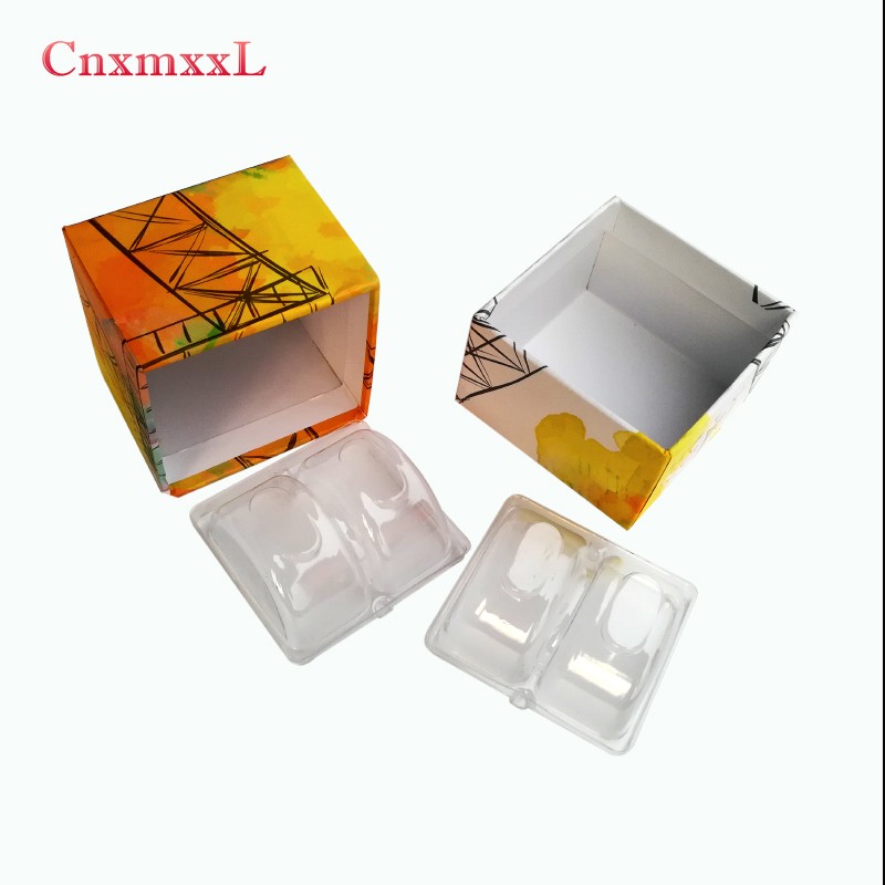 Rectangular Food Cosmetics White Folding Packaging Box With General Printing Logo