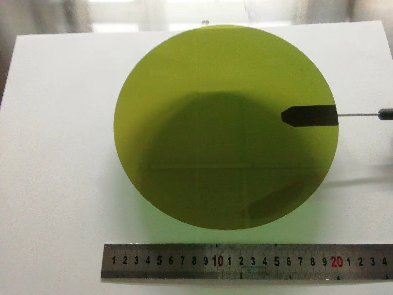 10x10mm 5x5mm SiC Substrate Resistivity 0.015-0.028ohm.Cm Or >1E7ohm.Cm Sic Chips