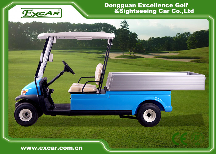 2 Seats Club Car With Aluminum Cargo Box 560KG Weight Capacity