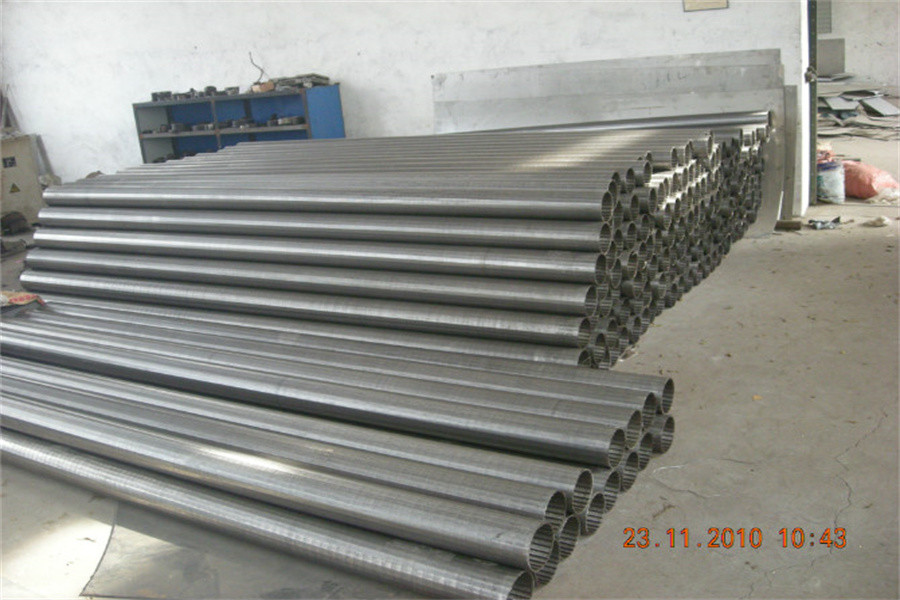Steel 08x18h10 OD 126mm Water Well Screen Pipe For Wastewater Treatment