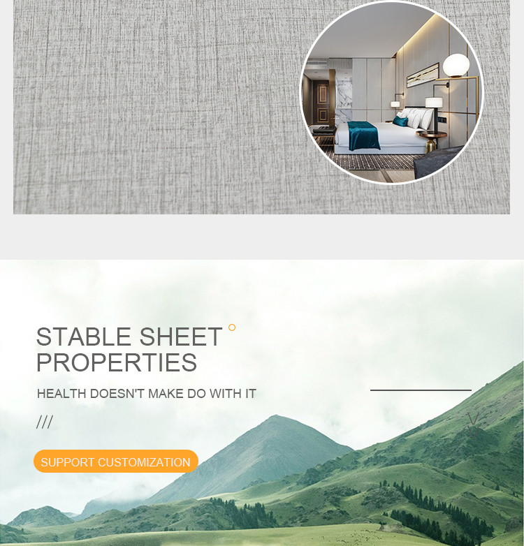 Fireproof Fabric Bamboo Charcoal Wood Veneer Interior Decoration Wall Panels Moisture Proof
