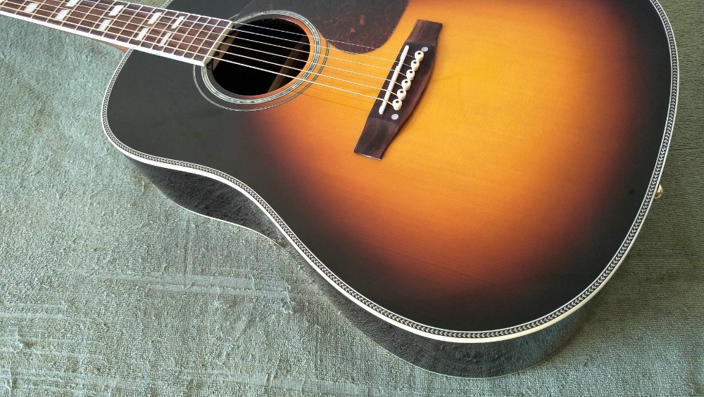 Custom Acoustic Guitar 43 inches G200 Cutaway acoustic electric guitar