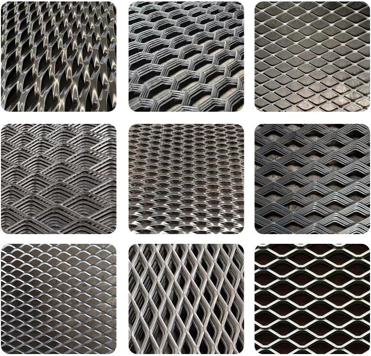 9 Gauge Galvanized Expanded Metal Mesh Aluminum Wire Mesh Panel