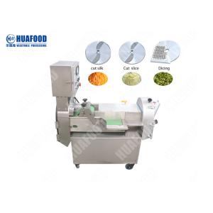 Automatic Food Processing Machines Electric Vegetable Dicer Machine 304 SUS