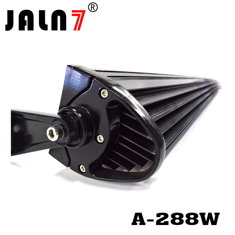 LED Light Bar JALN7 50Inch 288W Spot Flood Combo LED Driving Lamp Super Bright Off Road Lights LED Work Light Boat Jeep