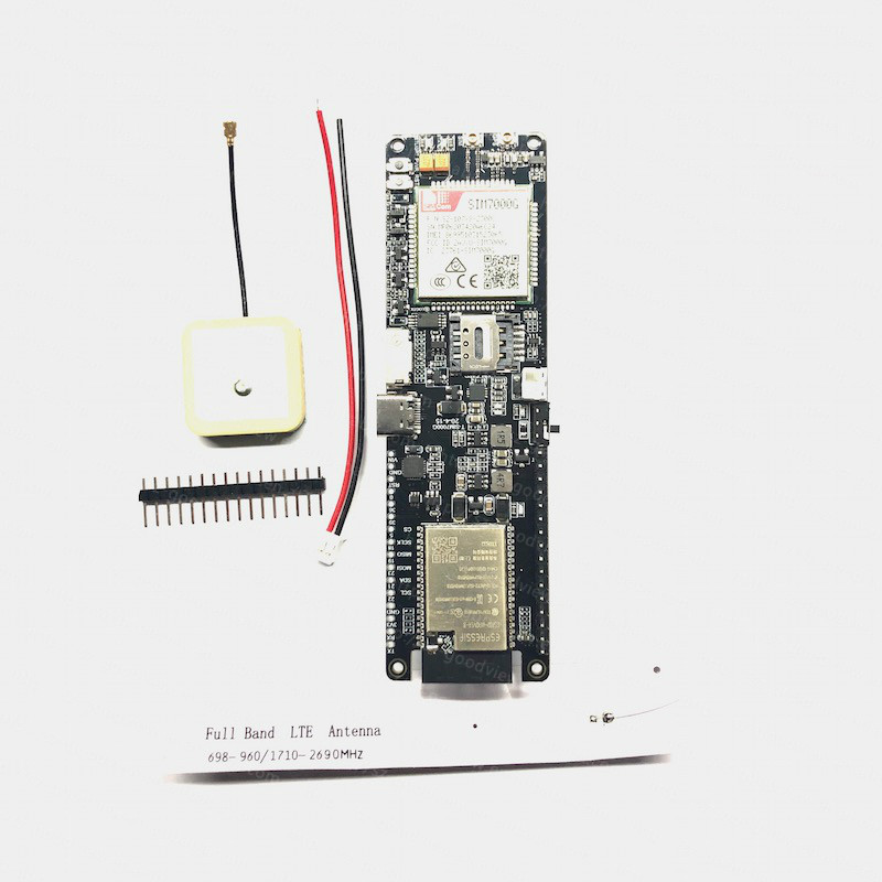 SIMCOM LILYGO TTGO SIM7000G Board 4G LTE Cat-M1 & NB-IoT BT IoT Module ESP32-WROVER-B Chip T-SIM7000G Development Kit