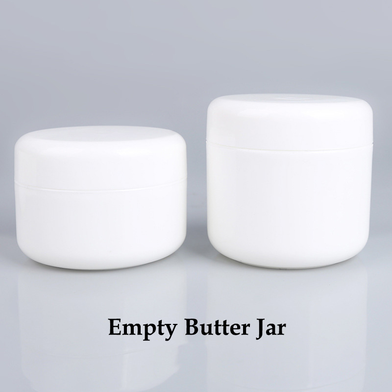 Private Label Clear Matte Cosmetic Loose Powder Sifter Jar with Black Frosted Screw Cap 3g 5g 10g 20g 30g 50g ABS PS